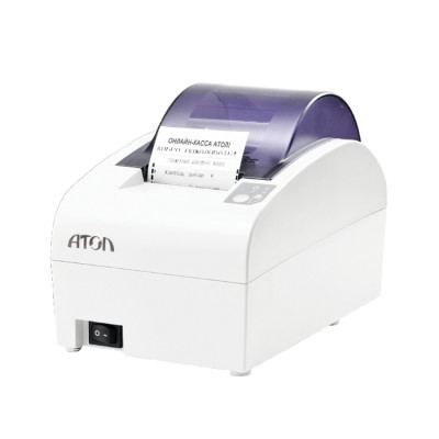 ККТ АТОЛ 55Ф. Белый. Без ФН. USB. RS-232. Ethernet. 5.0