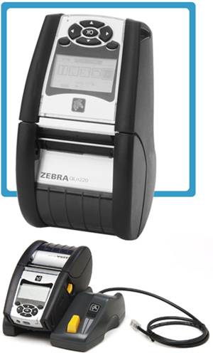 Мобильный принтер этикеток Zebra QLn220